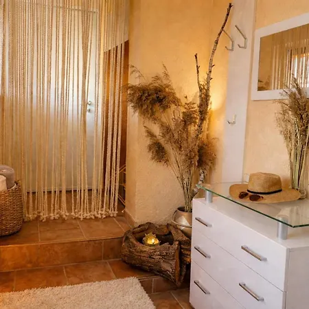 アパート Weidelandfarm Am Riebener ベーリッツ