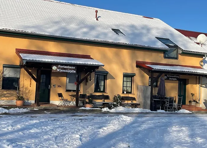 Weidelandfarm Am Riebener アパート ベーリッツ