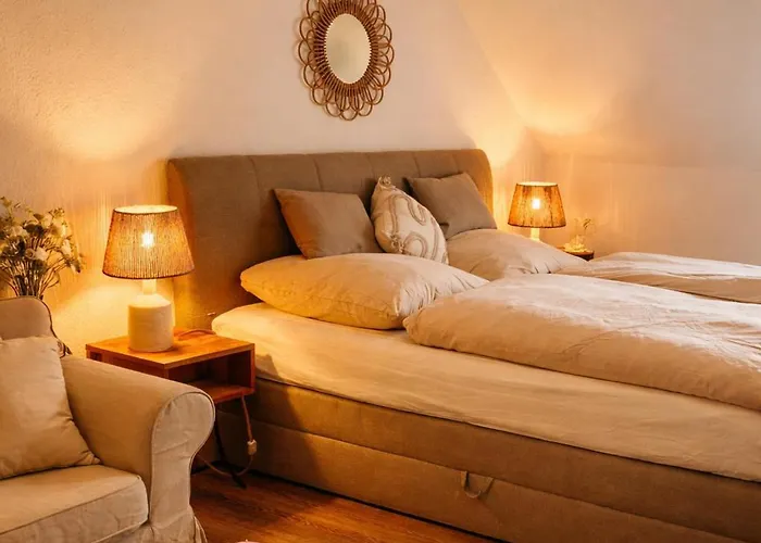 アパート Weidelandfarm Am Riebener ベーリッツ