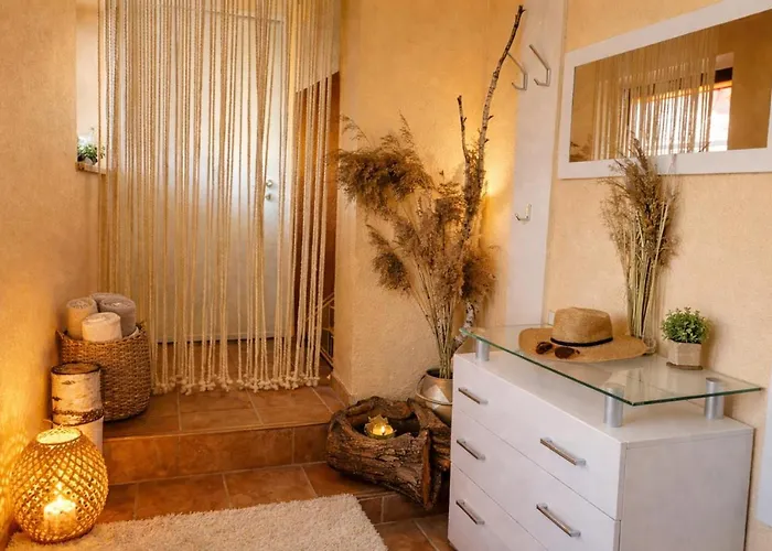 アパート Weidelandfarm Am Riebener ベーリッツ